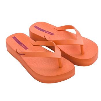 Ipanema Flatform Flip Flops Dam Orange Sverige ZQ6298731